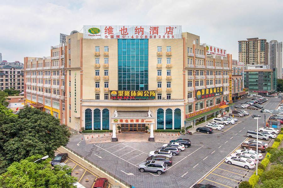 Vienna Hotel Shiqiao Metro Station Cantão Exterior foto